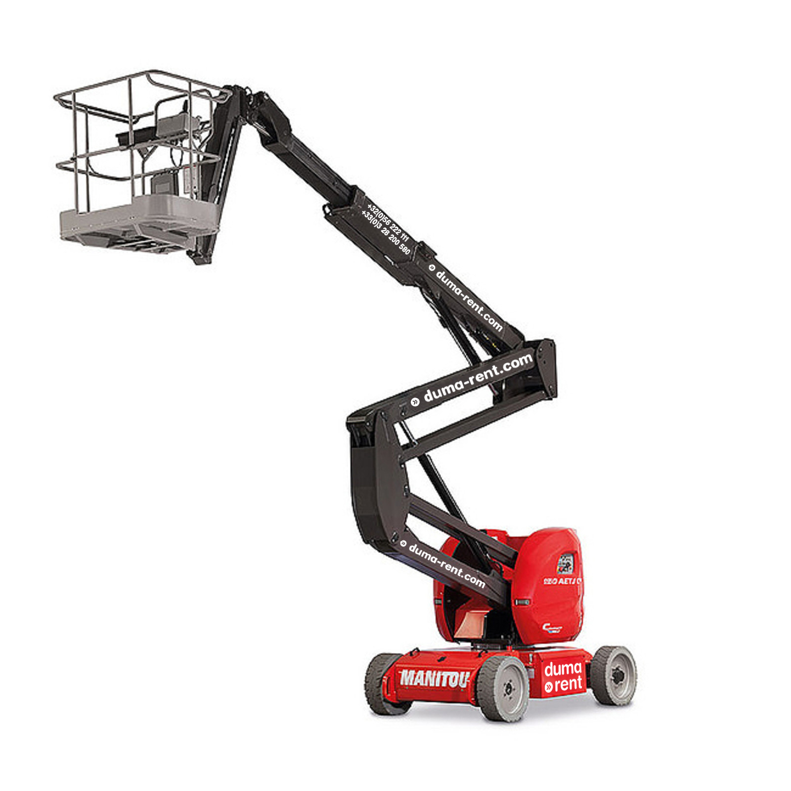 manitou telescopic forklift for rent